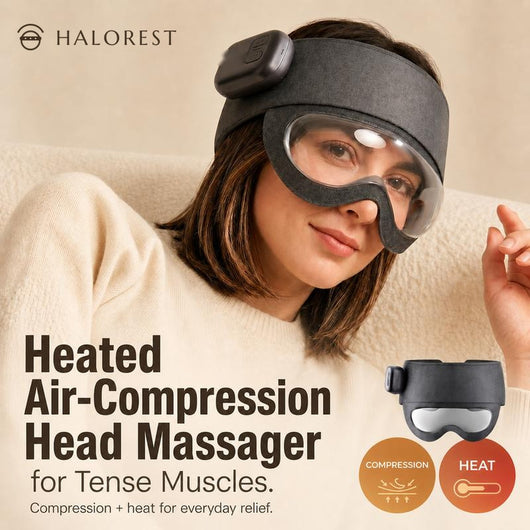 Halorest Heated Head Massager