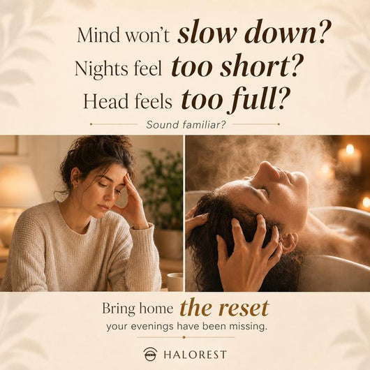 Halorest Heated Head Massager